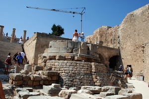 293 Rodos  -  Lindos en acropolis