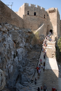 299 Rodos  -  Lindos en acropolis