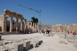 306 Rodos  -  Lindos en acropolis