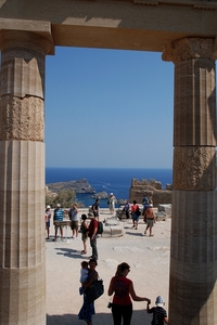 308 Rodos  -  Lindos en acropolis