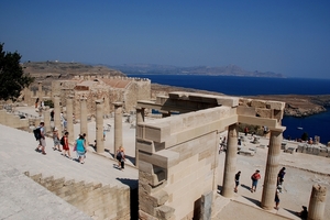 309 Rodos  -  Lindos en acropolis