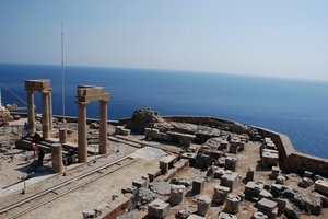 311 Rodos  -  Lindos en acropolis