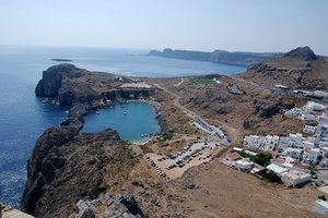 320 Rodos  -  Lindos en acropolis