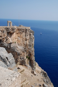 324 Rodos  -  Lindos en acropolis