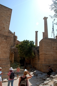 338 Rodos  -  Lindos en acropolis