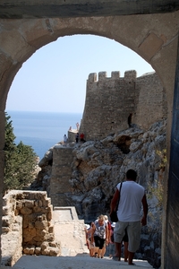 339 Rodos  -  Lindos en acropolis