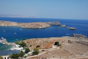 352 Rodos  -  Lindos en acropolis