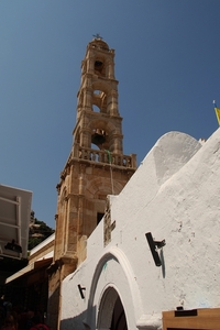 364 Rodos  -  Lindos en acropolis