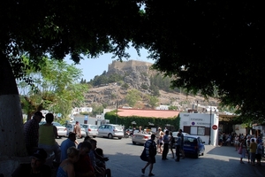 371 Rodos  -  Lindos en acropolis