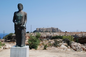 375 Rodos  -  Lindos en acropolis