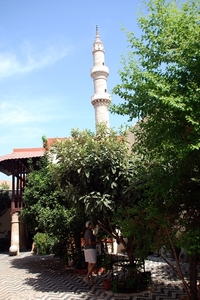 485 Rodos stad -  minaret