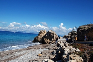 568 Rodos - laatste strandwandeling