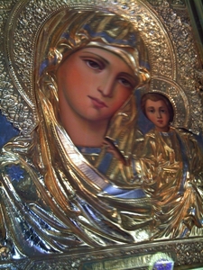 Mariabeeld in kapel  (Jordanie)