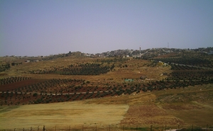 Landschap in Jordanie