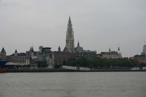 Grijze dag in Antwerpen