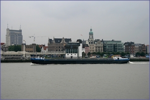 Varen op de Schelde in Antwerpen