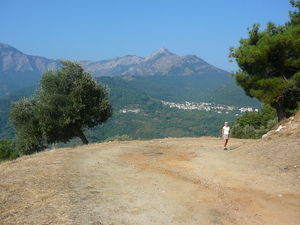 Wandeling naar Panagia