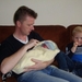 Niels-Ruben en Pappa.