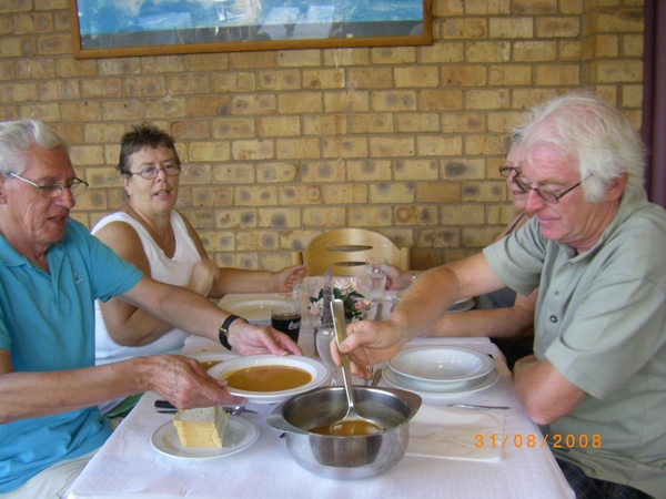 En wat schaft de pot vandaag, tomatensoep