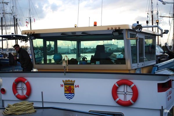 Nederlandse cruisezeilschepen in de Brugse haven