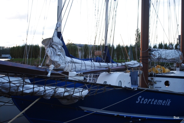 Nederlandse cruisezeilschepen in de Brugse haven