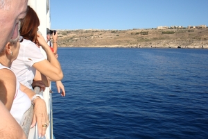 de ferry naar Gozo