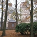 De basiliek gezien van tussen de bomen