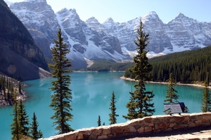 Moraine Lake - UNESCO werelderfgoed