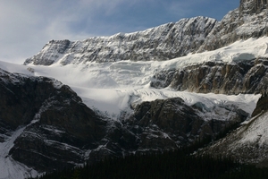 Icefields Parkway - Bow gletsjer