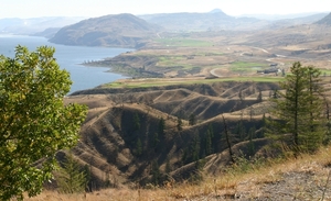 Meer tussen Kamloops en Cache Creek