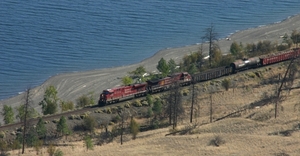 Meer tussen Kamloops en Cache Creek