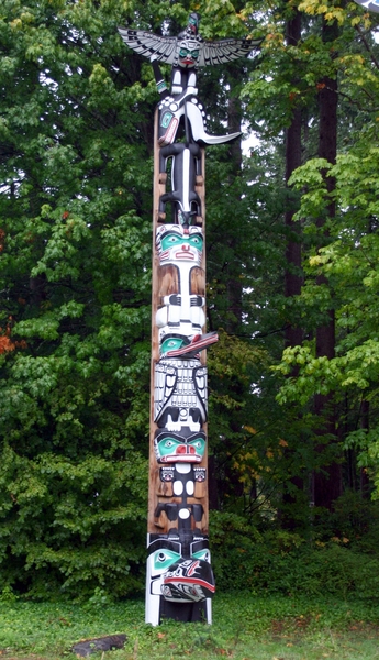 Vancouver - Stanley Park - Totempalen