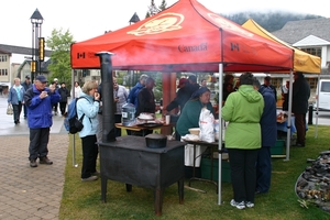 Banff - Genieten van een lekker tasje soep