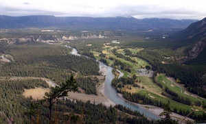 Banff - Bow River vallei