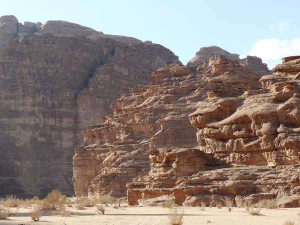 wadi rum jordanie trekking
