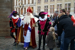 Aankomst-Sint-Niklaas in Roeselare 2011