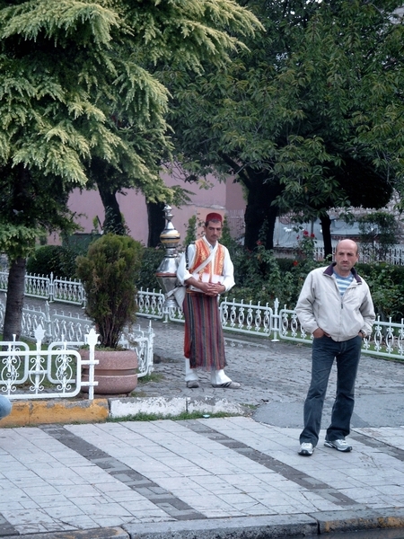 Turkije Istanbul theeverkoper