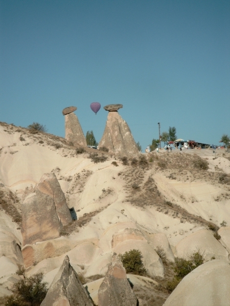 Turkije Cappadocie Cappadoci feenschoorstenen