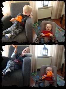 Klaar voor oranje.