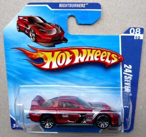 HW Hot Wheels Mazda RX7FD red 24/seven