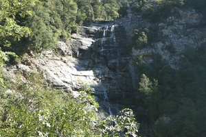 Waterval ' De Bruidsluier' nabij Ajaccio