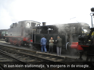 In een klein stationnetje,