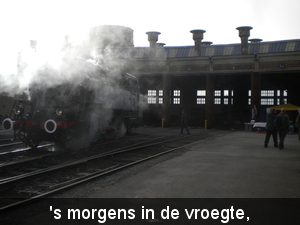 's morgens in de vroegte,