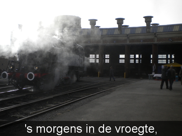 's morgens in de vroegte,