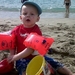 Joost op strand Lazarote 10.11.11