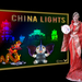 Project China Lights .Met ons kleindochter Lise - Lotte als model