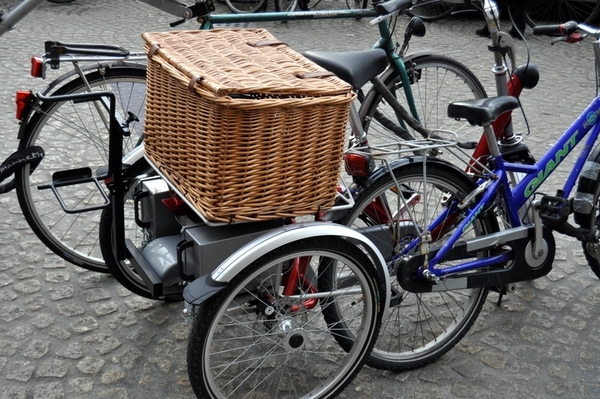 Vervoer per fiets.