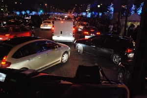 152Parijs dec 2011 - Champs Elysees bij nacht