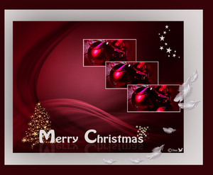 Kerstkaart Merry Christmas!