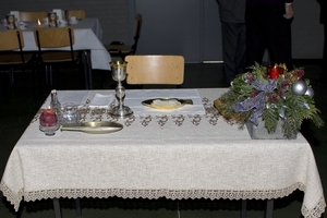 Tafel als altaar